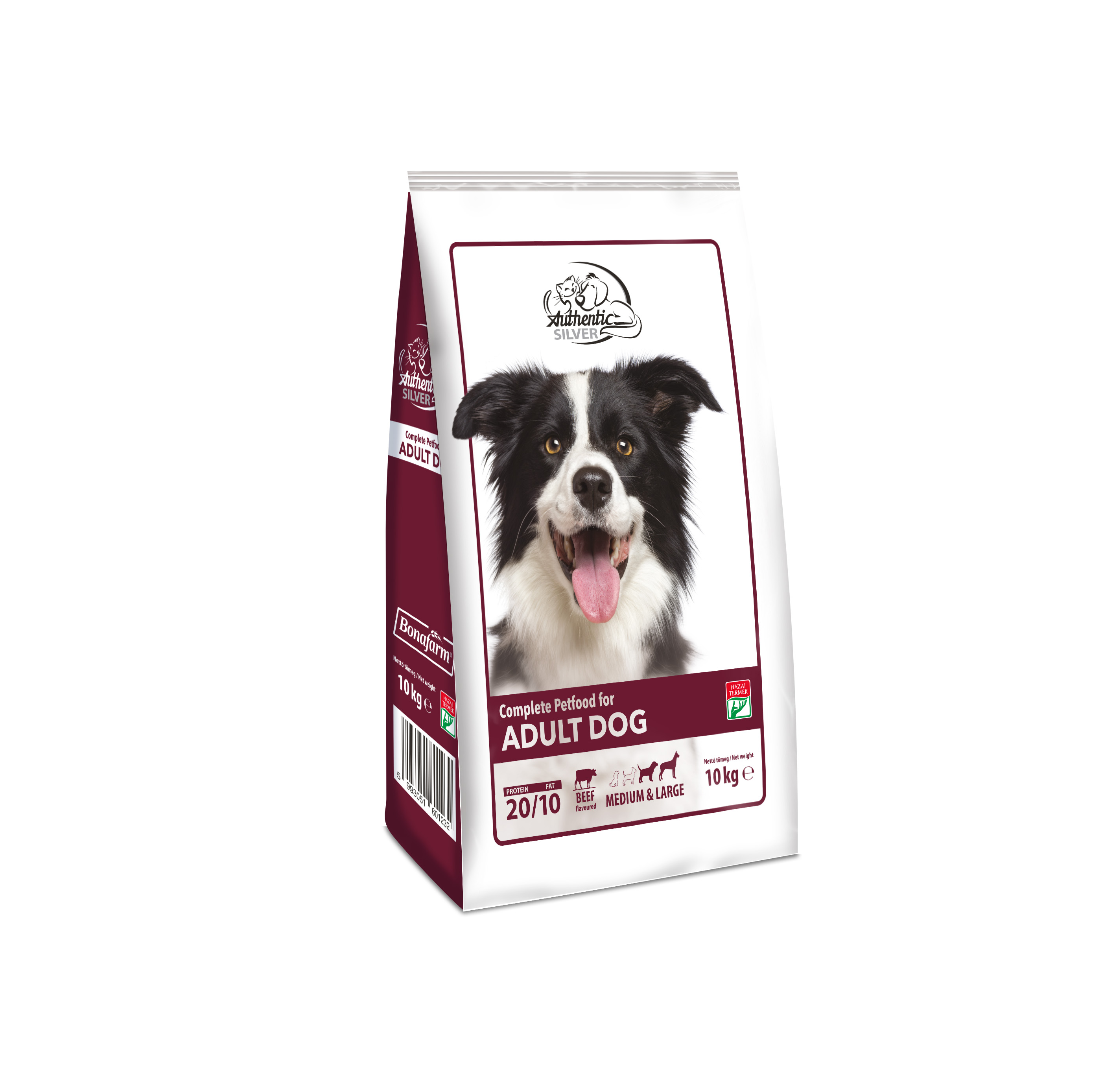 AUTHENTIC SILVER DOG  BEEF 10KG